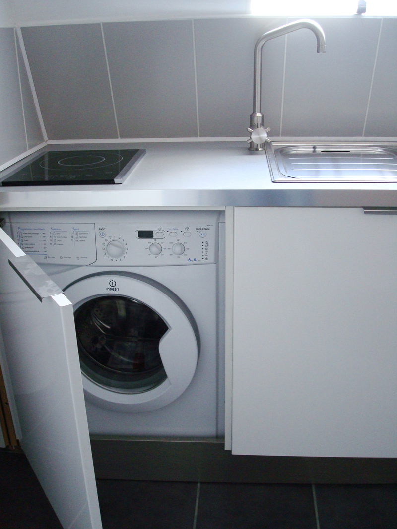 Plaque induction sur lave linge
