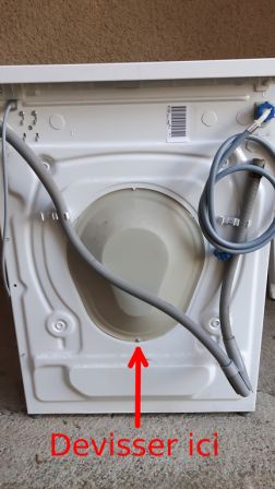 Demontage lave linge bosch maxx 7