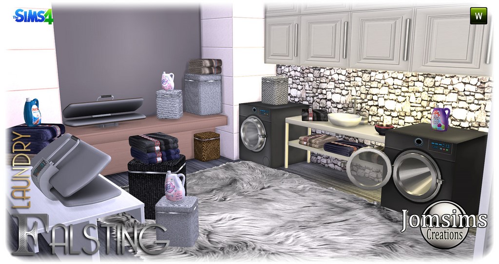 Sims 4 lave linge