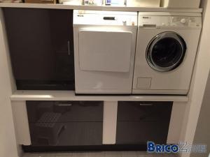 Surélever un lave linge