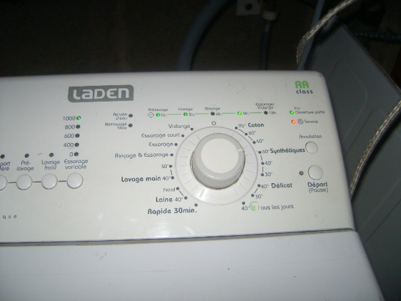 Lave linge laden ev 1056