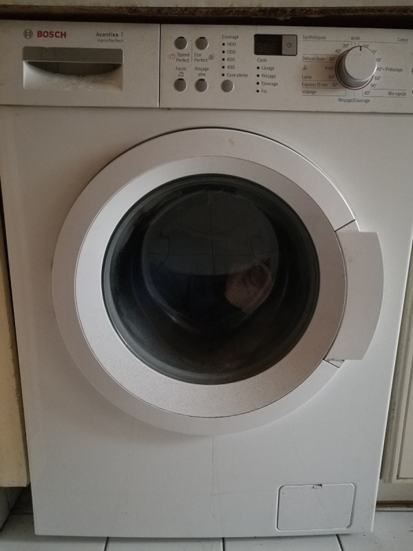 Lave linge siemens iq700 porte bloquée