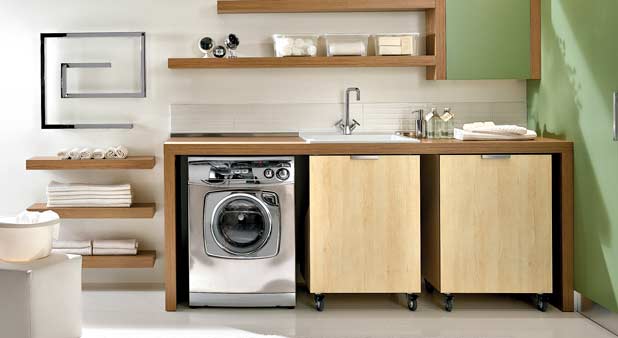 Plan de travail lave linge