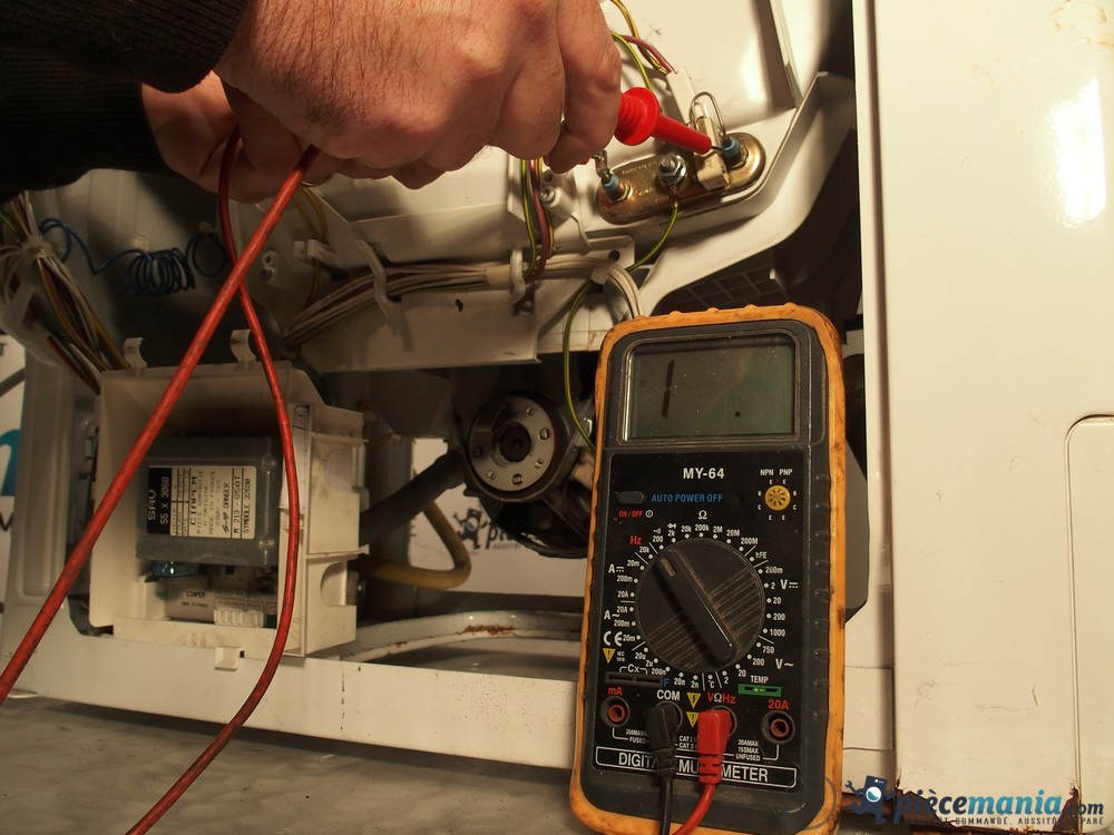 Court circuit lave linge