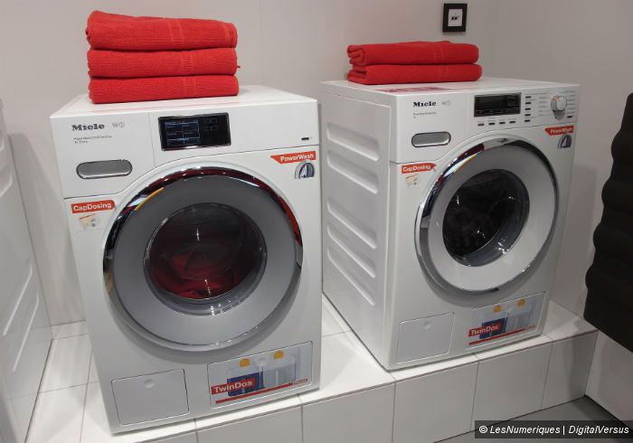 Poids lave linge miele