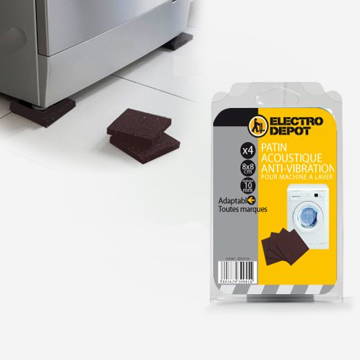 Tapis anti bruit pour lave linge