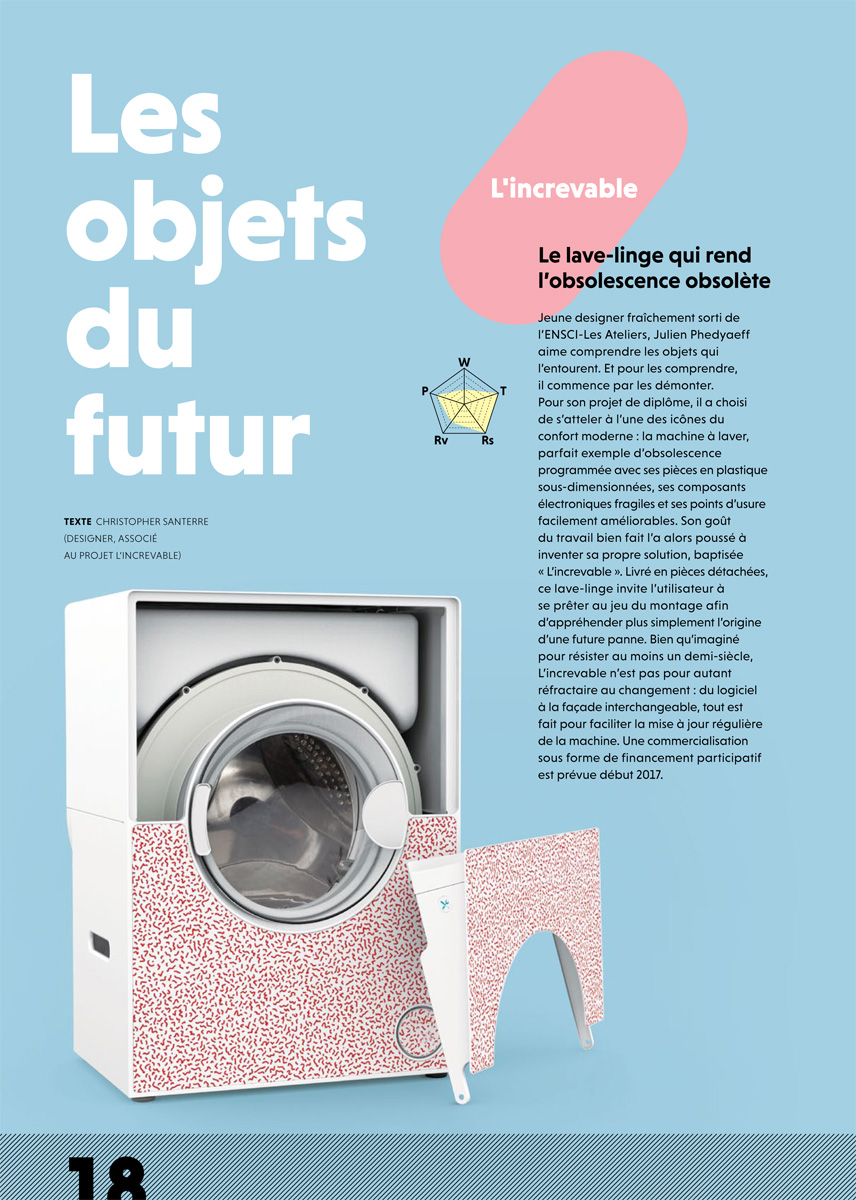 L'increvable lave linge acheter