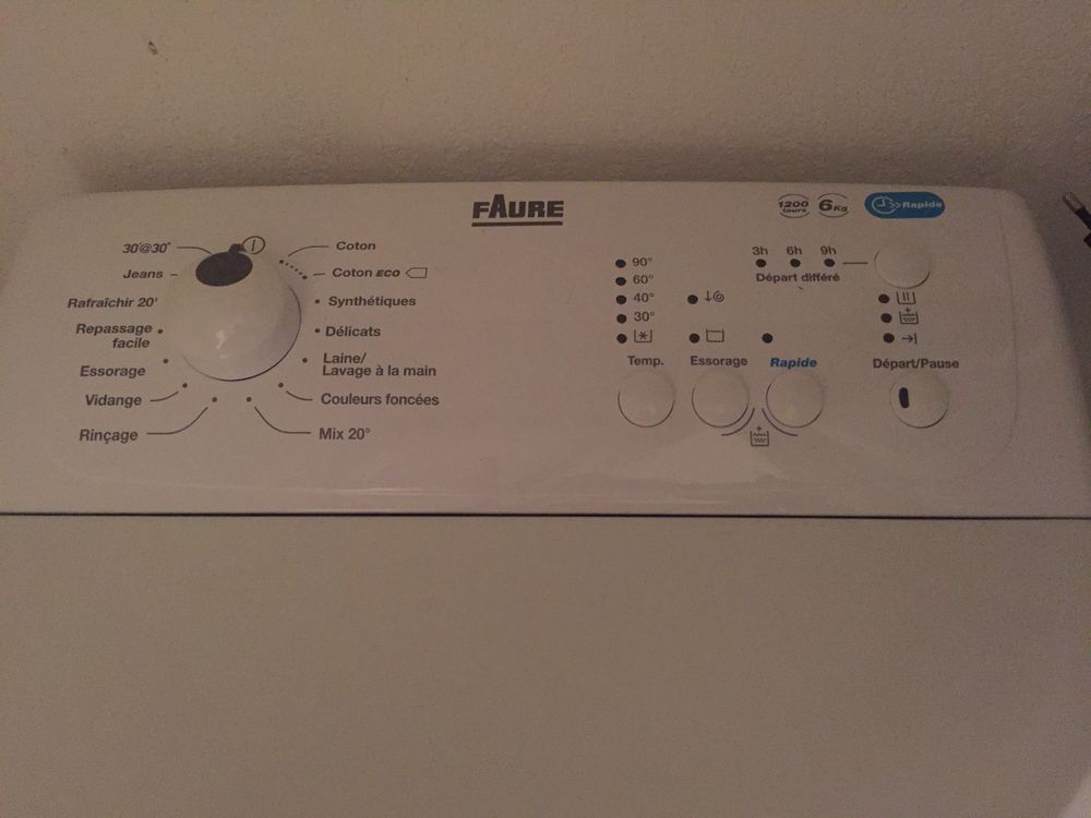 Lave linge occasion var
