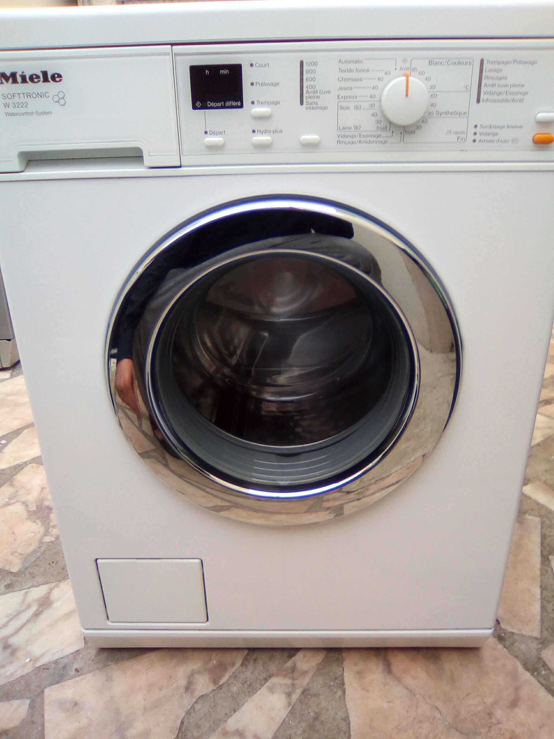Machine lave linge miele