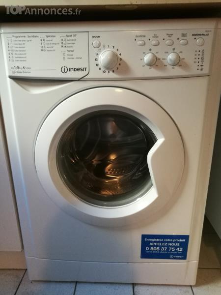 Lave linge indesit iwc 5125 fr