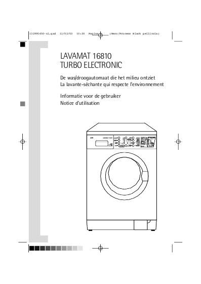 Lave linge electrolux erreur e20