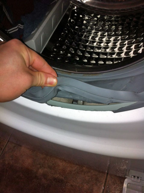 Changer joint hublot lave linge samsung