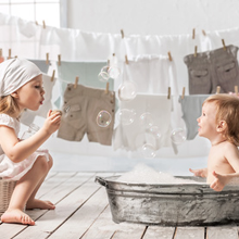 Bébé lave linge
