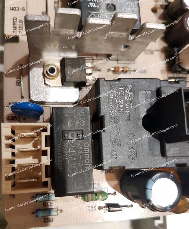 Panne f23 sur lave linge whirlpool