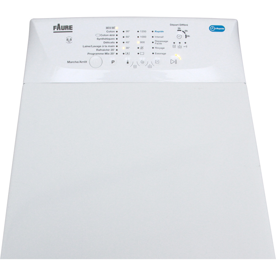 Lave linge top faure ex fwq 6328 avis