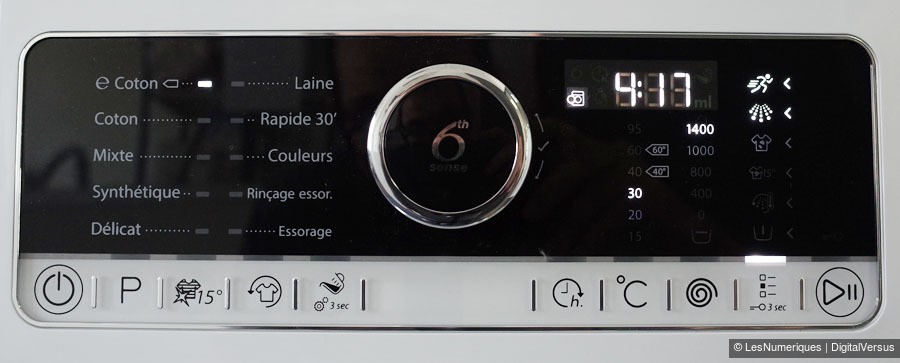 Lave linge whirlpool fscr90311