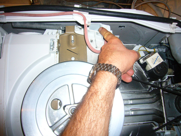 Capteur niveau d'eau lave linge