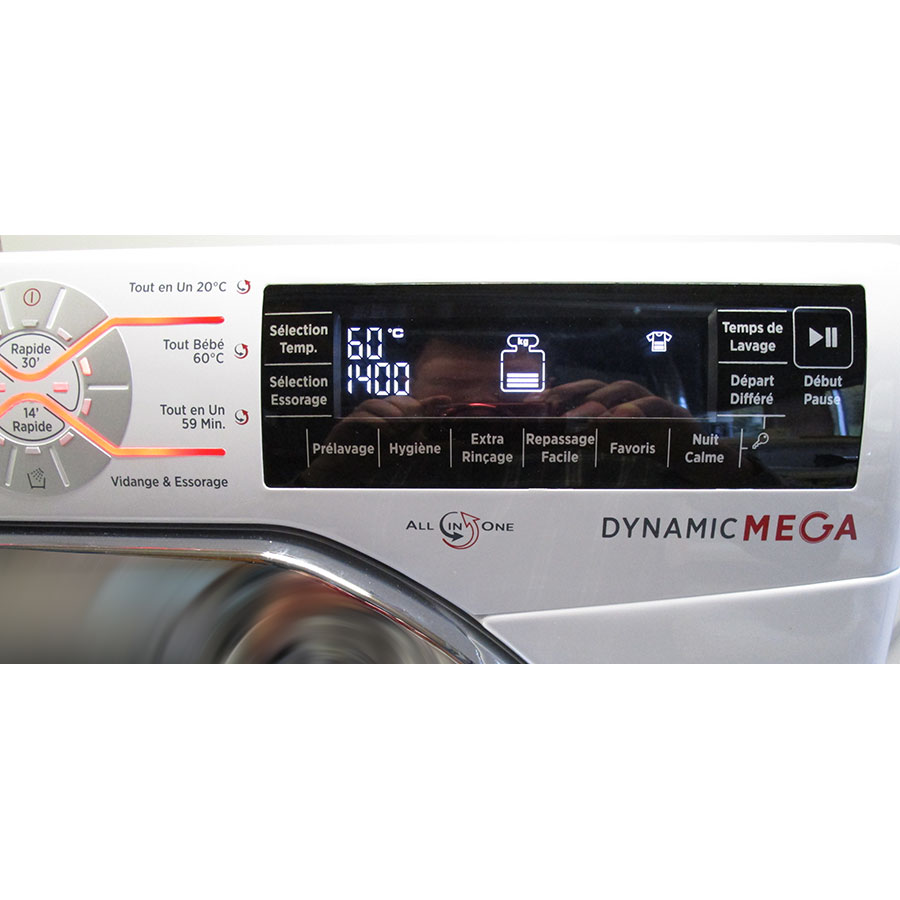 Hoover dmt413ah1 lave linge frontal
