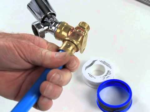 Robinet eau lave linge