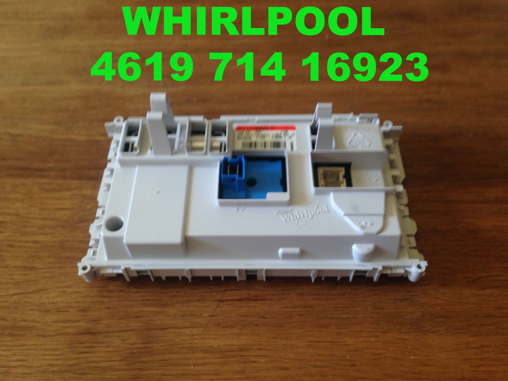 Carte puissance whirlpool lave linge