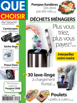 Magazine que choisir lave linge