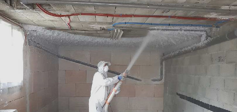 Lave linge dans garage non isolé