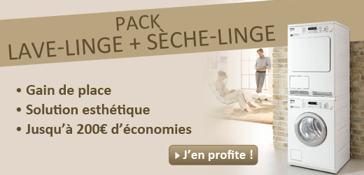 Lave linge seche linge superposable bosch