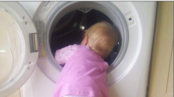 Mort lave linge