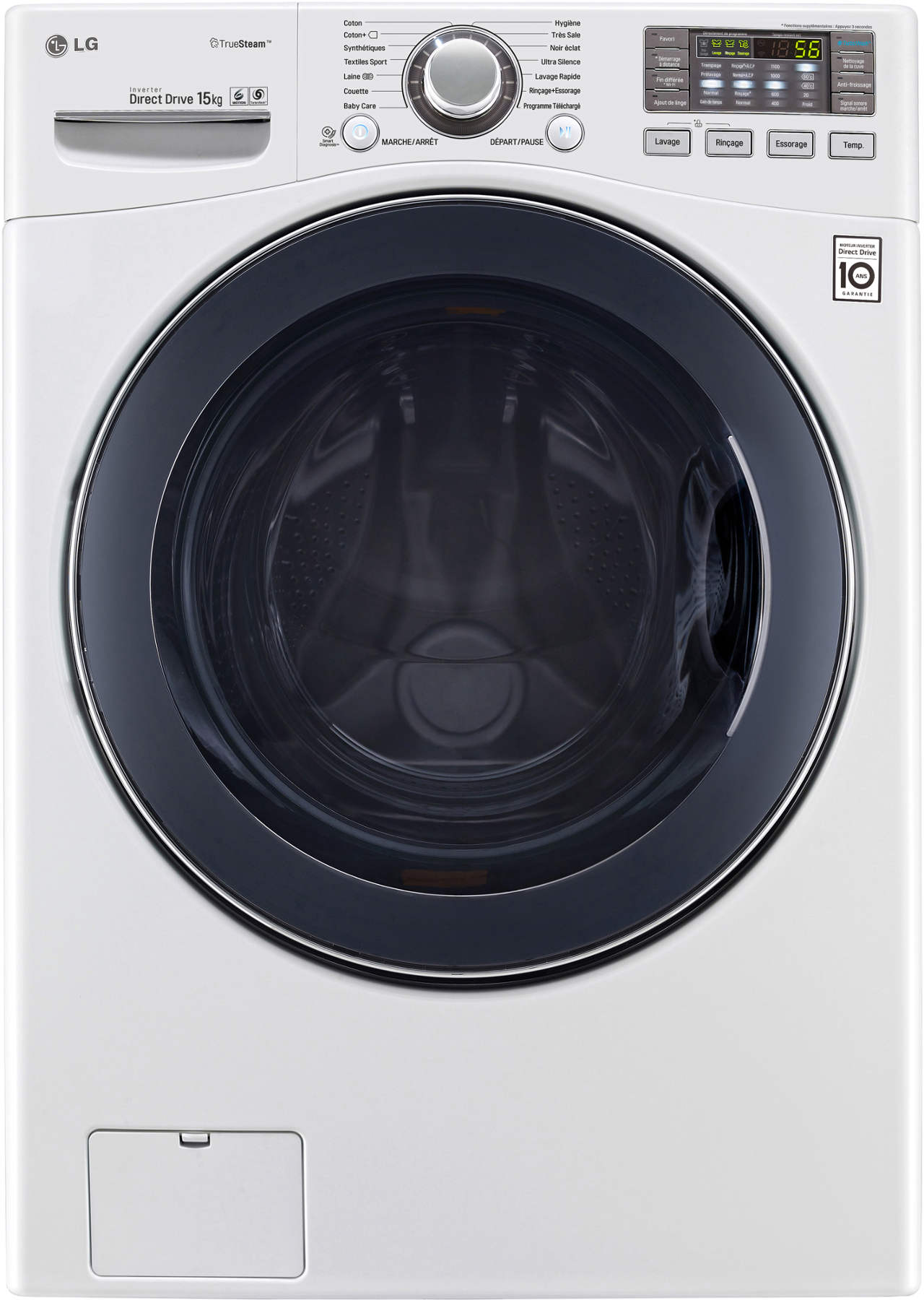 Lave linge 15kg lg