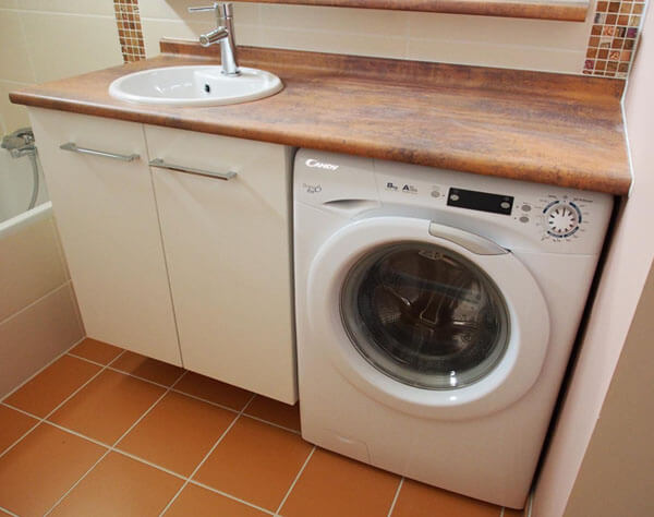 Meuble bas pour lave linge