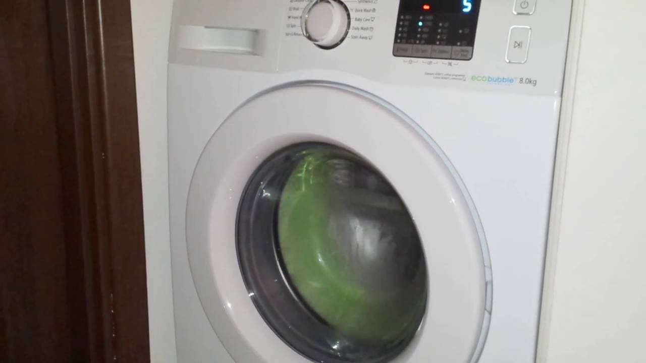 Lave linge samsung wf80f5eow4w