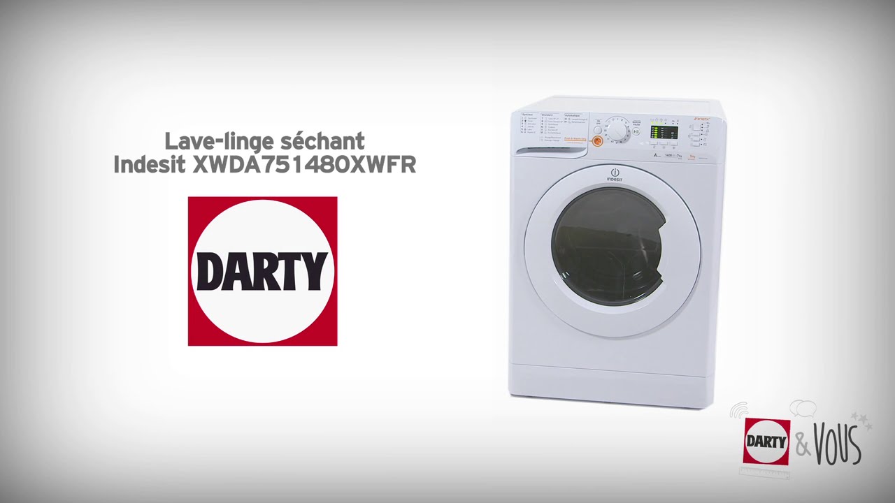 Lave linge indesit itwa51151w