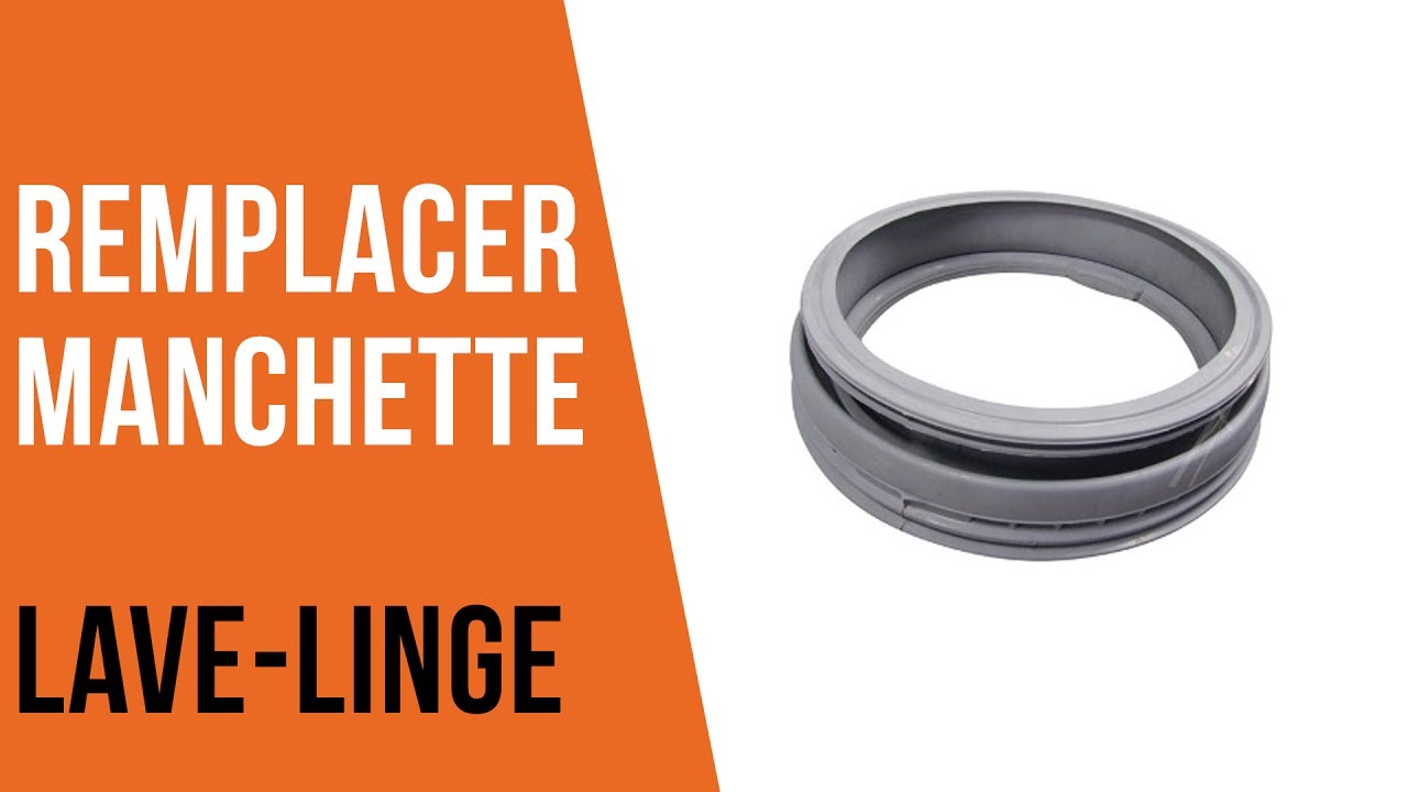 Comment changer joint lave linge