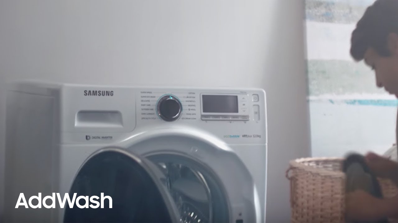 Application lave linge samsung