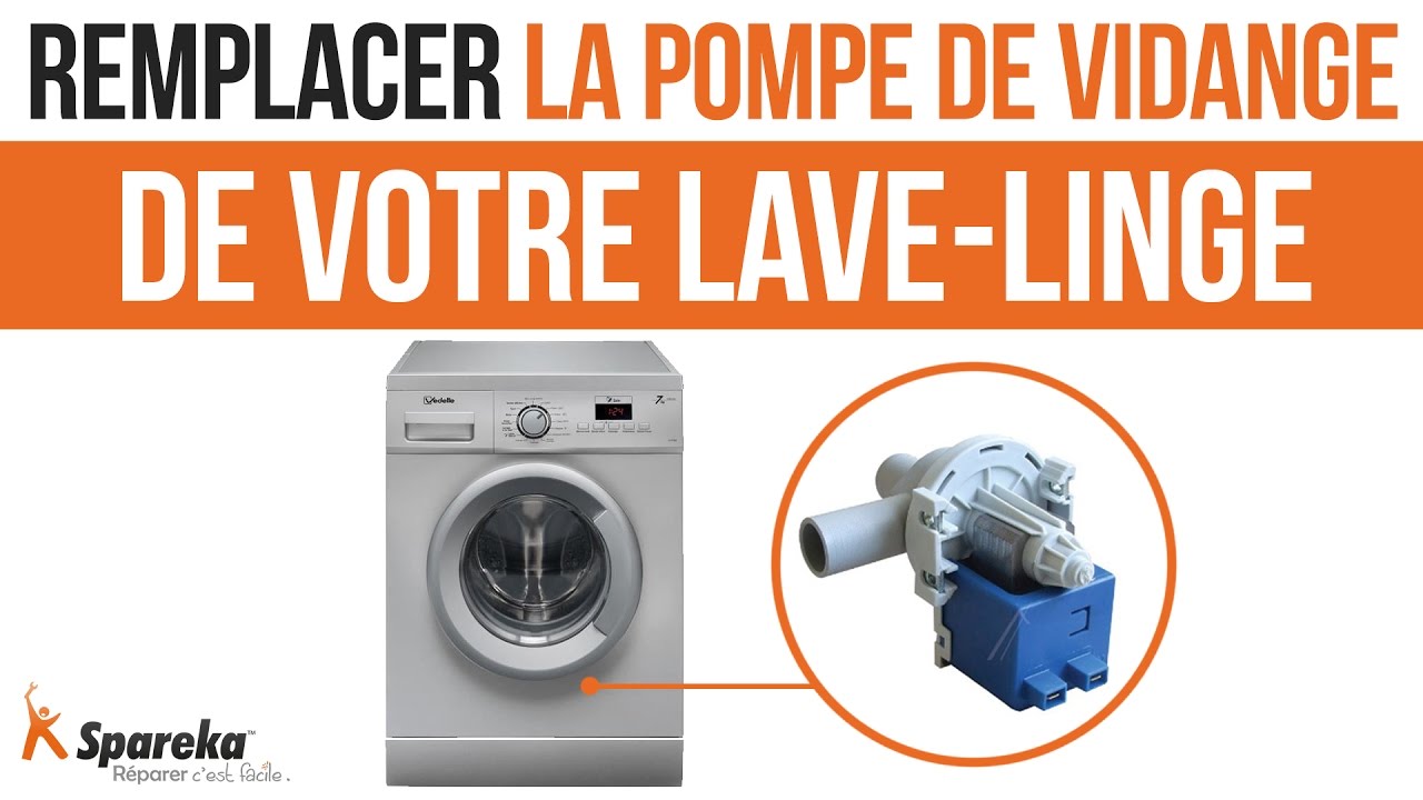 Pompe lave linge laden