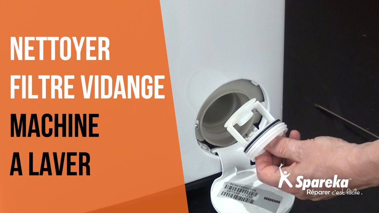 Nettoyer tuyau d'évacuation lave linge