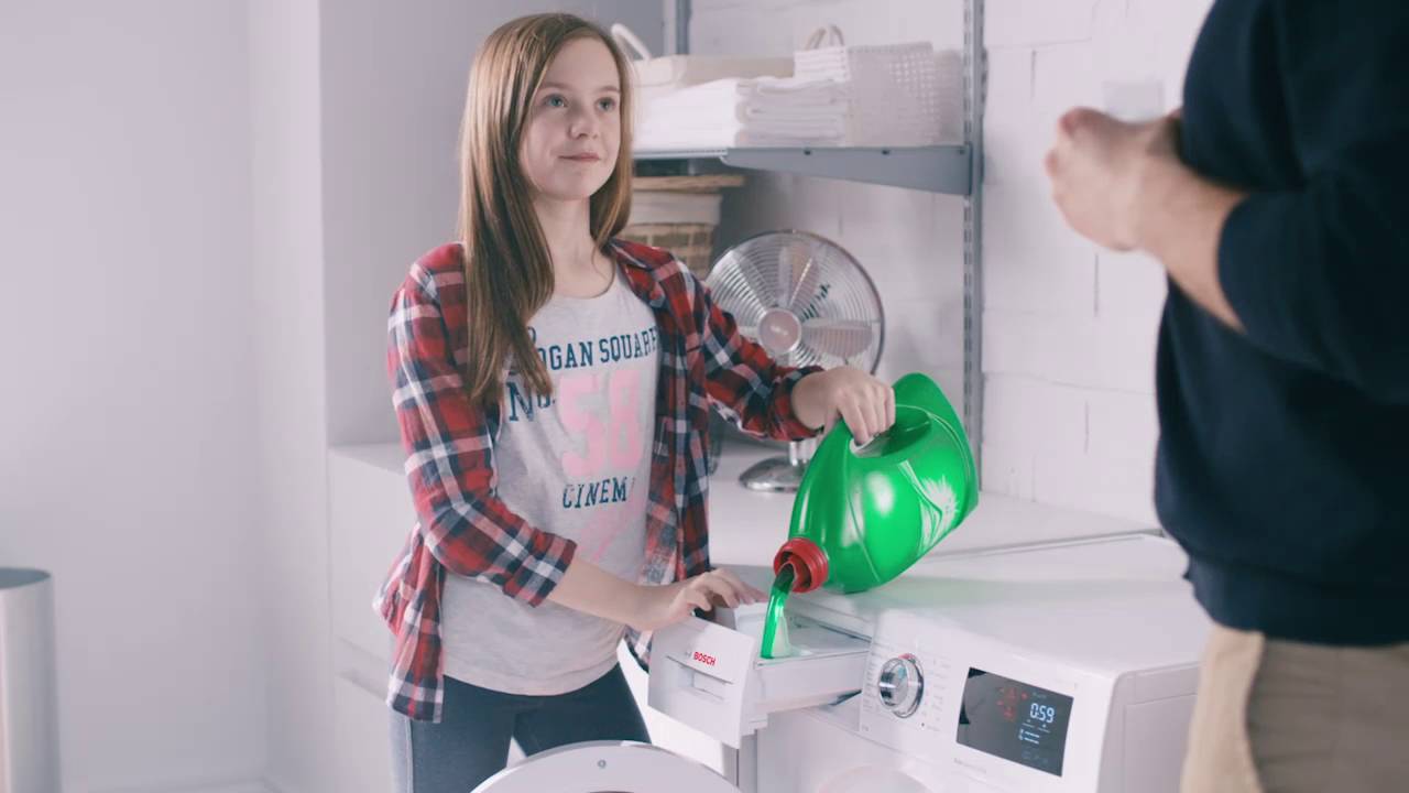 Lave linge i dos