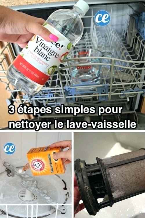 Lave linge vinaigre bicarbonate