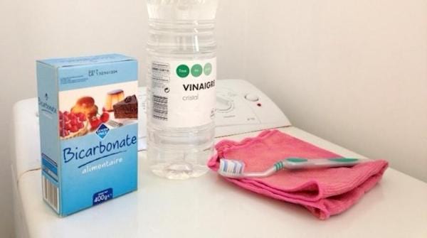 Lave linge et bicarbonate