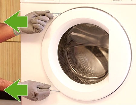 Lave linge cassé