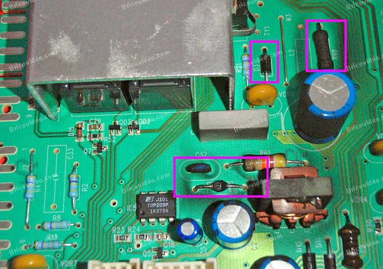 Demonter programmateur lave linge