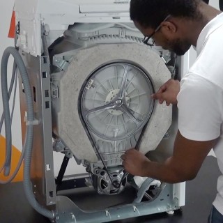 Comment demonter le tambour d'un lave linge whirlpool