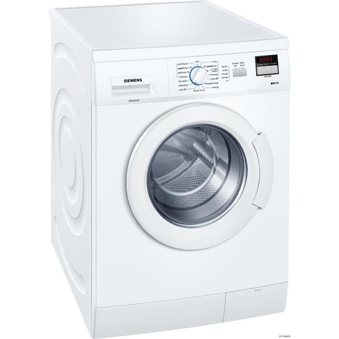 Trouver l'année de fabrication d'un lave linge siemens