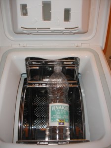Vinaigre blanc lave linge quantite