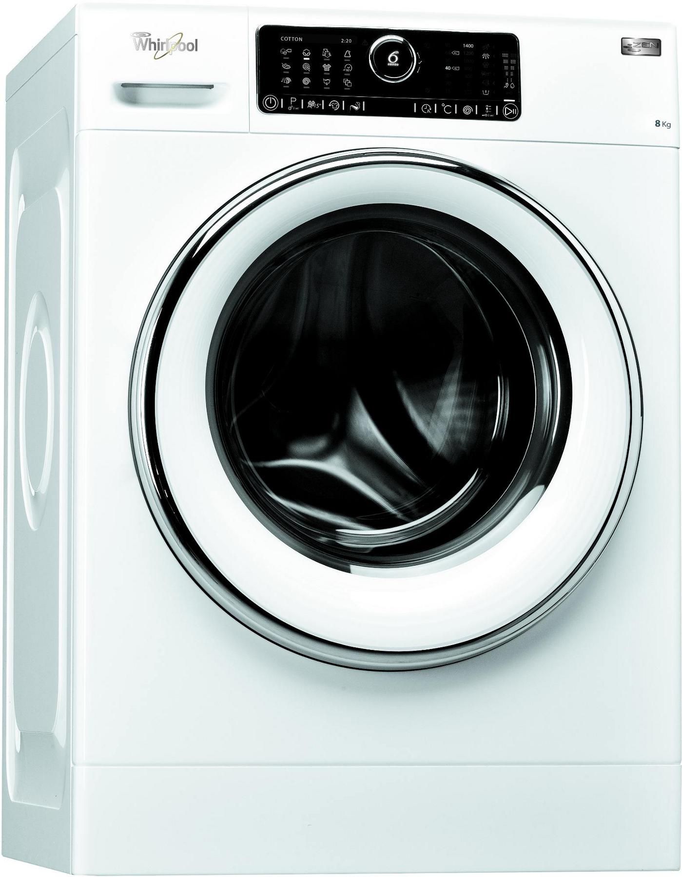 Lave linge frontal whirlpool fscr 80413